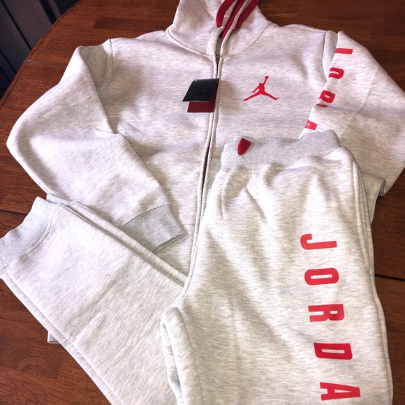 Jordan Shirts Jordan Sweat Track Suit Set Poshmark